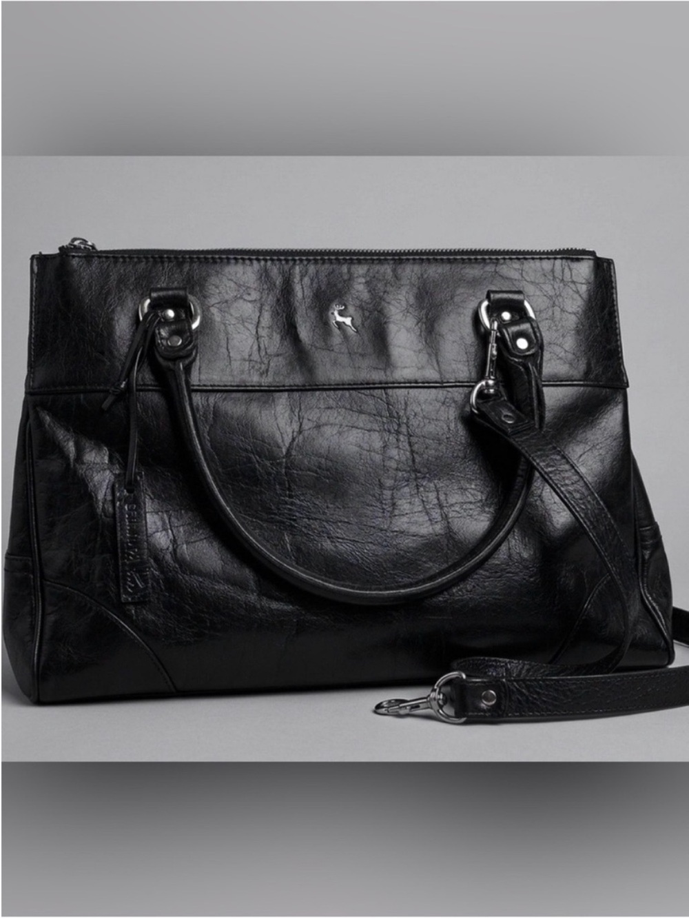 Genuine Ashwood Leather
Multi-Compartment
Satchel Bag-Sleek Gina Bridge
10x16x5